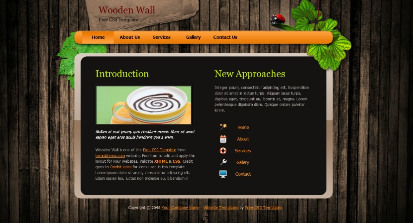 wooden