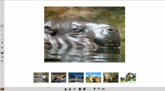 Gallery with thumbnails