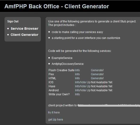client-generator