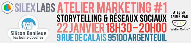 Atelier Marketing #1 Storytelling & réseaux sociaux 