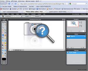 edit an image of your website